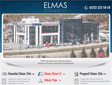 Tablet Screenshot of elmasotomotiv.com